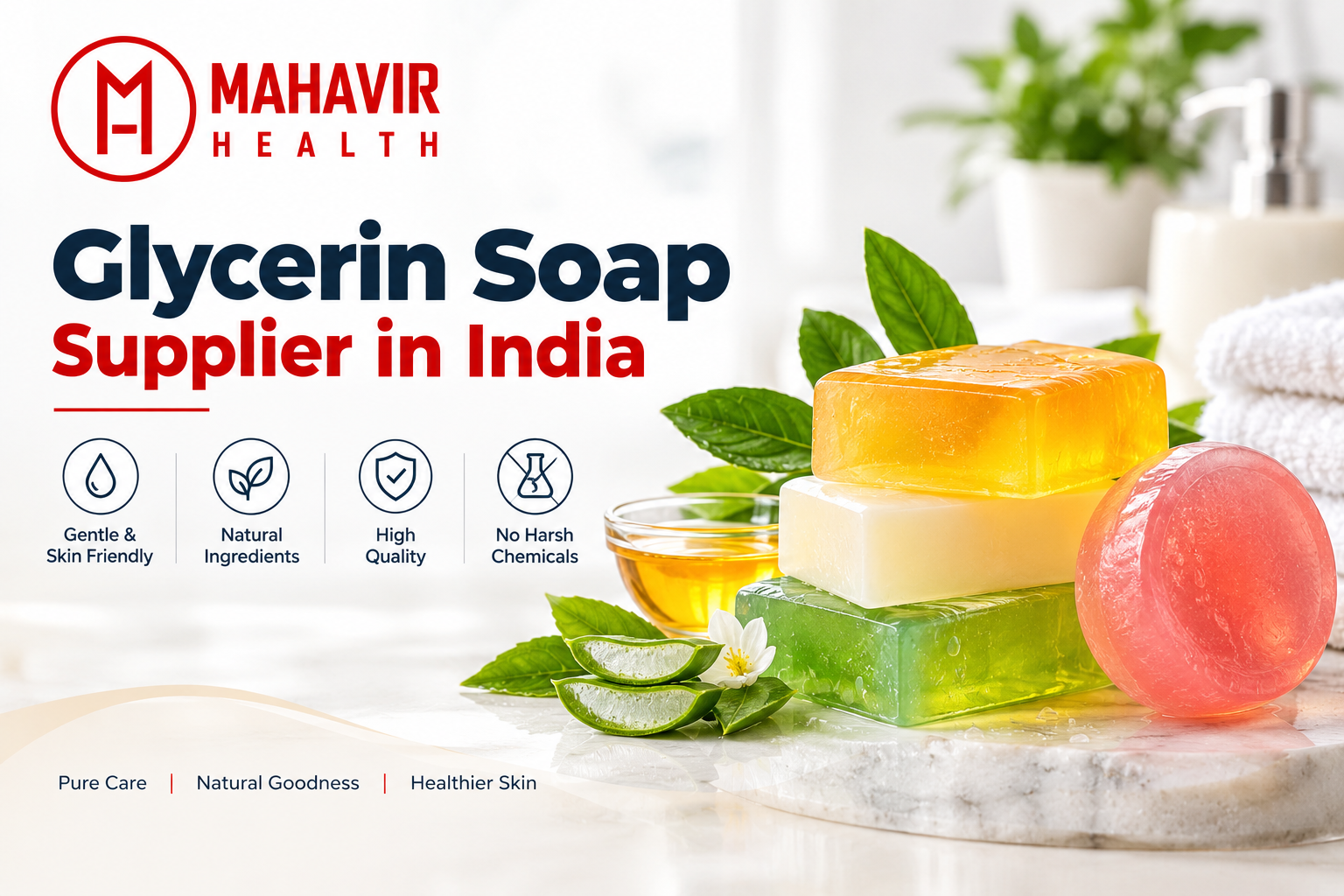 Transparent glycerin soap bars and sourcing considerations for buyers in India - Mahavir Health