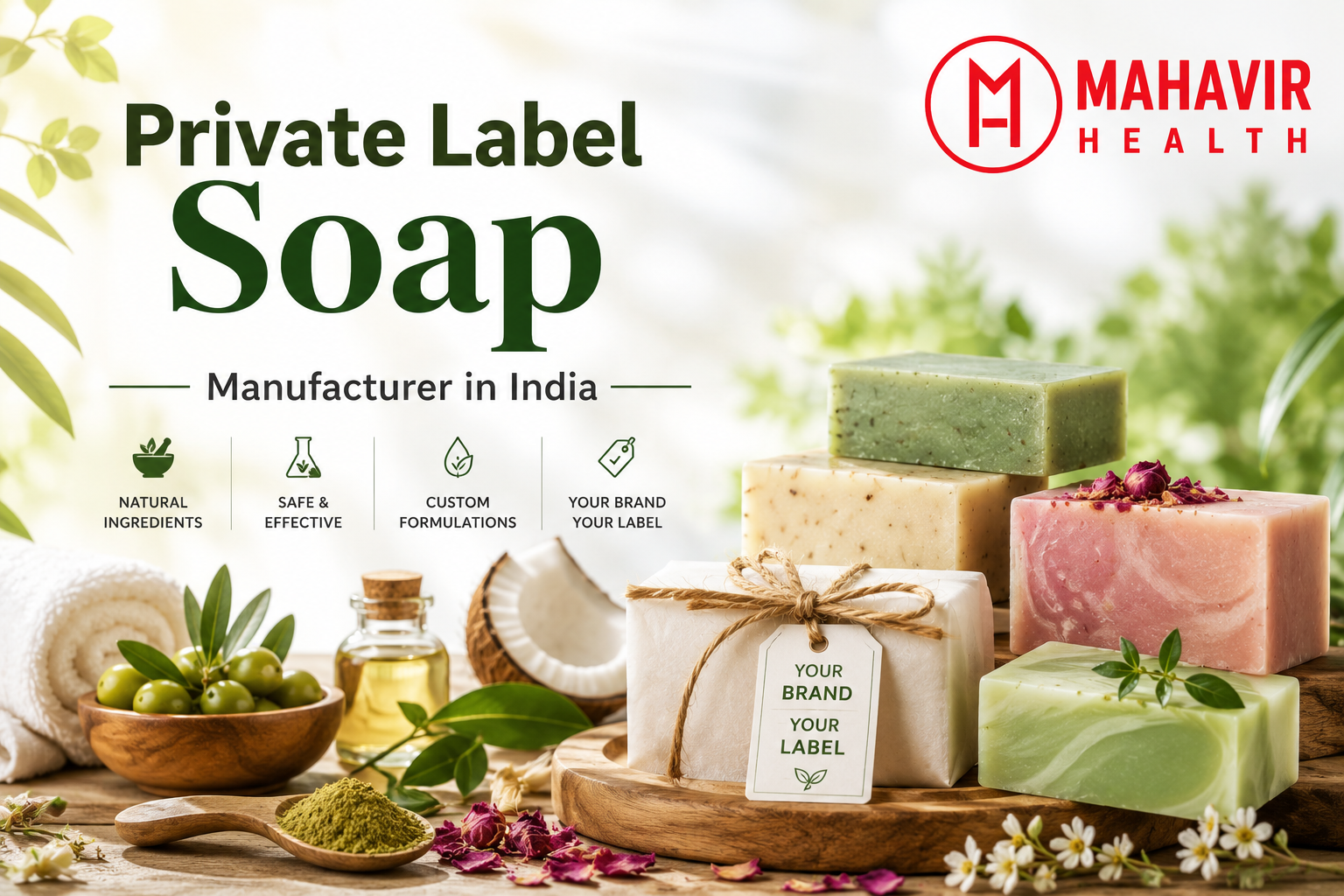 Private Label Soap Manufacturer in India Mahavir Health Personal Care Manufacturing Facility