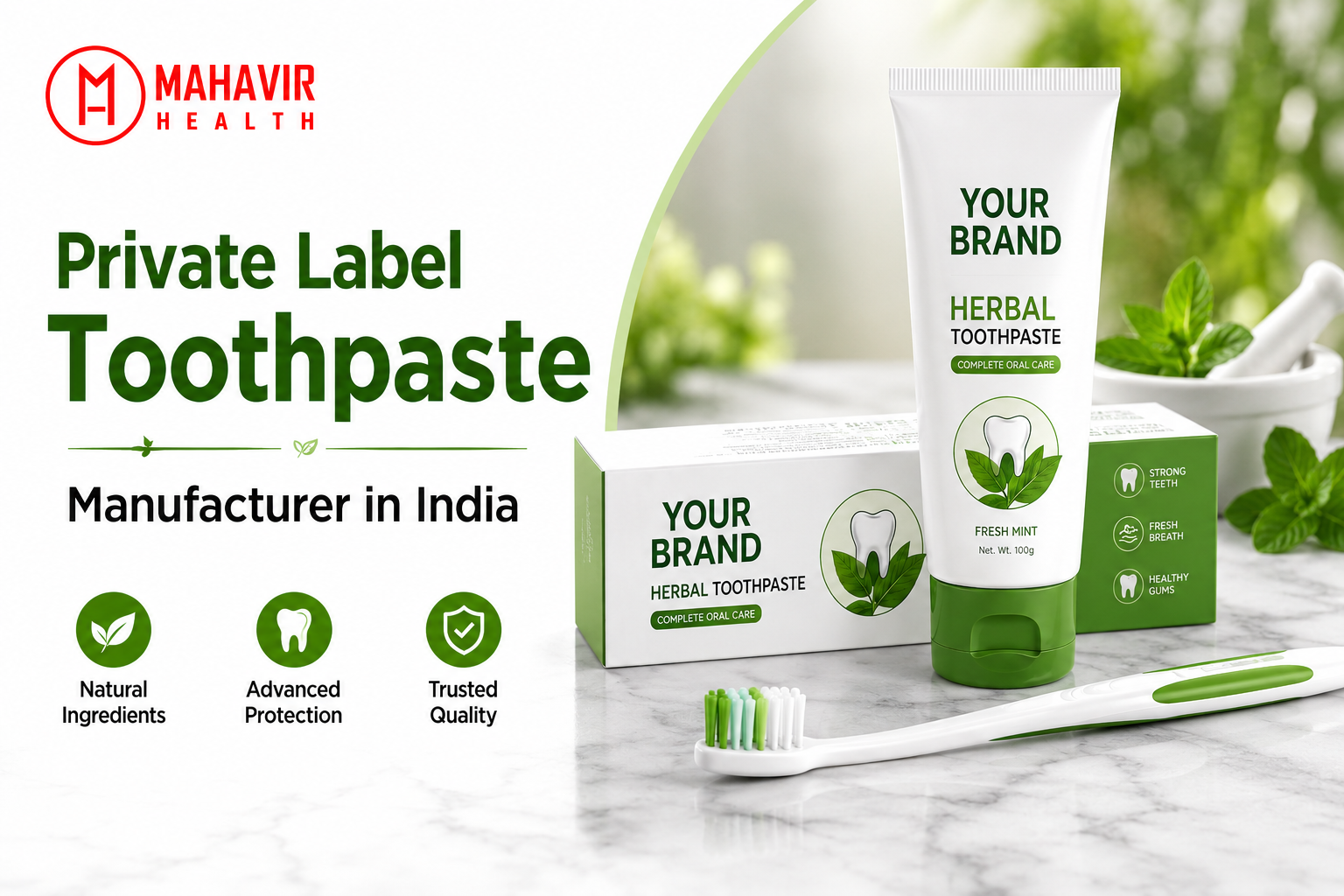Private Label Toothpaste Manufacturer in India Mahavir Health Oral Care Manufacturing Facility