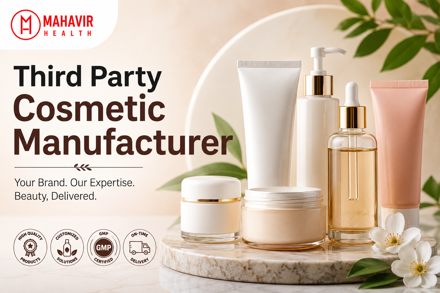 Third Party Cosmetic Manufacturer in India | Mahavir Health